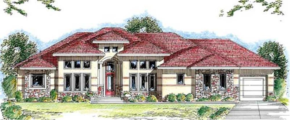 Main image for house plan # 20272