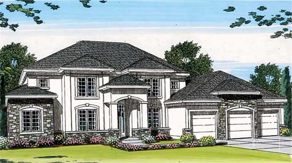 Main image for house plan # 20268