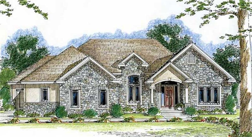 Main image for house plan # 20276