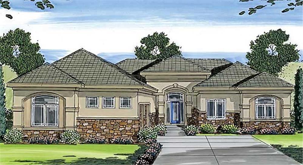 Main image for house plan # 20351
