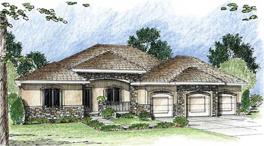 Main image for house plan # 20317
