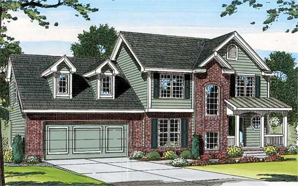 Main image for house plan # 20184