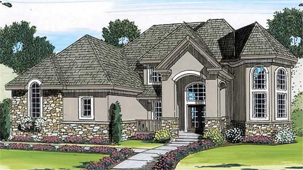 Main image for house plan # 20342