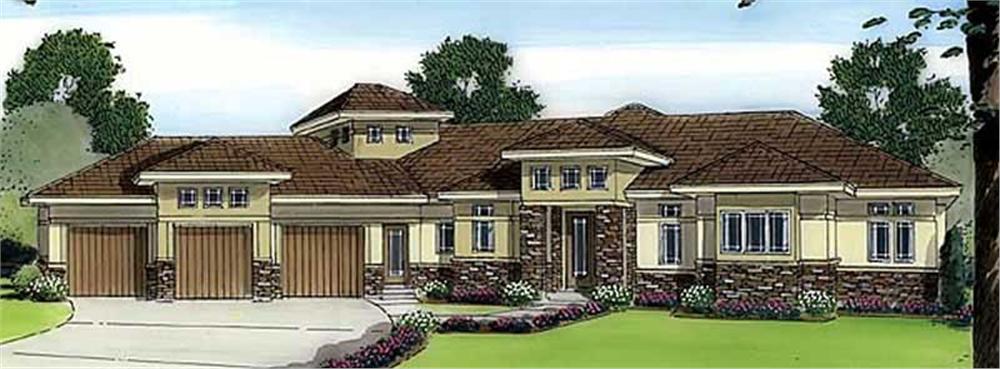 Main image for house plan # 20349