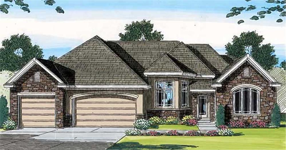 Main image for house plan # 20321