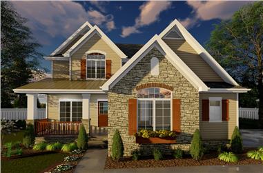 4-Bedroom, 3208 Sq Ft Traditional House Plan - 100-1282 - Front Exterior