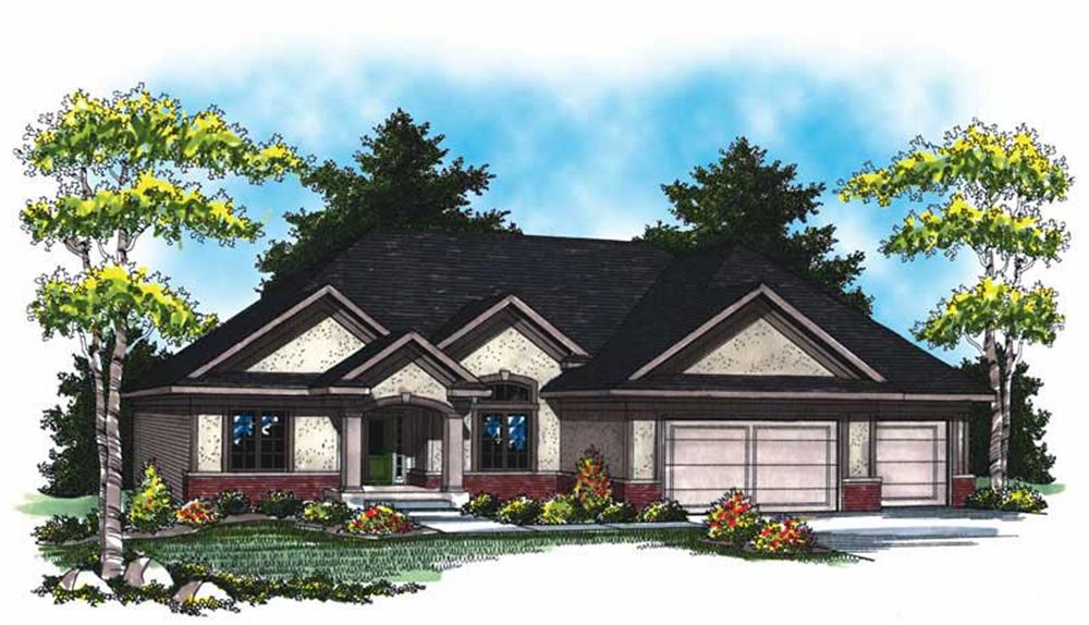 Main image for house plan # 17009