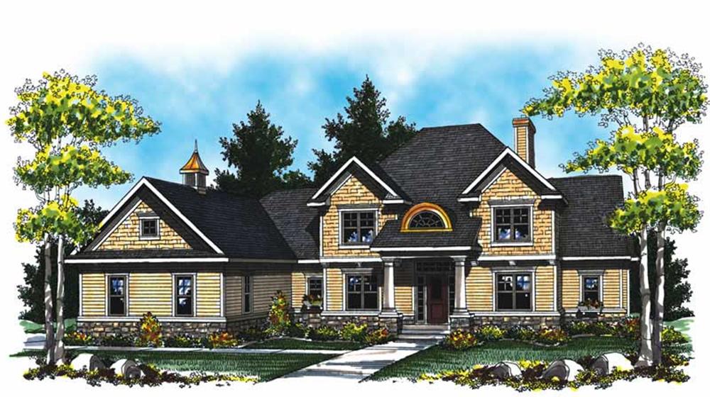 Main image for house plan # 17030