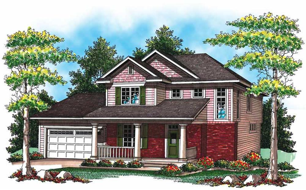 Main image for house plan # 19482