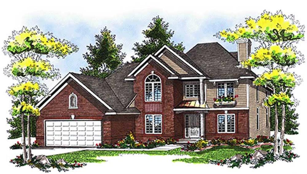 Main image for house plan # 17091