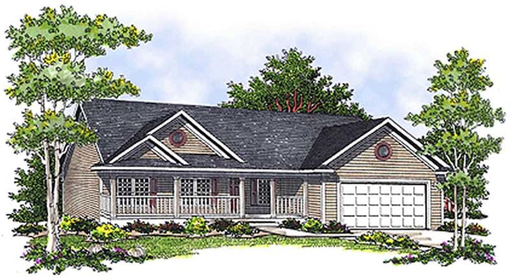 Main image for house plan # 17097