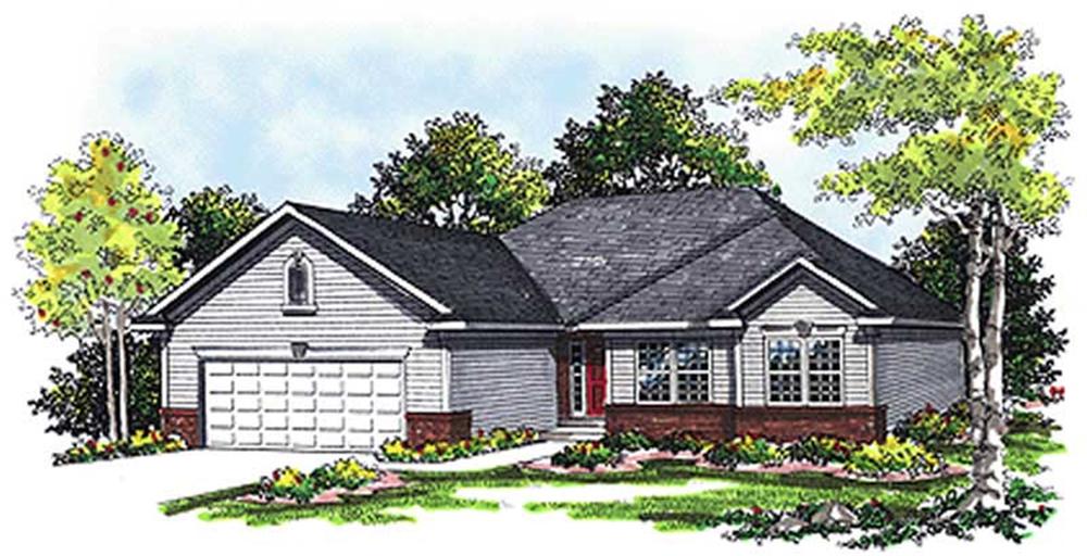 Main image for house plan # 17095