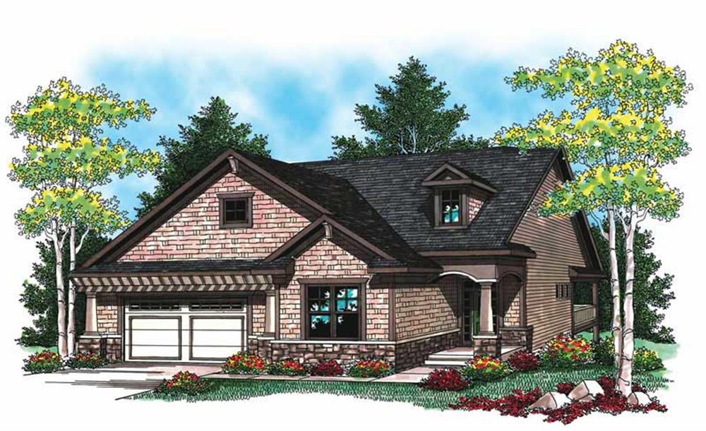 Main image for house plan # 19472