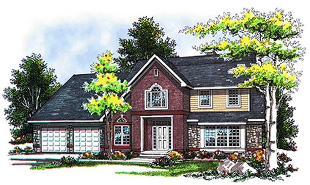 Main image for house plan # 17073