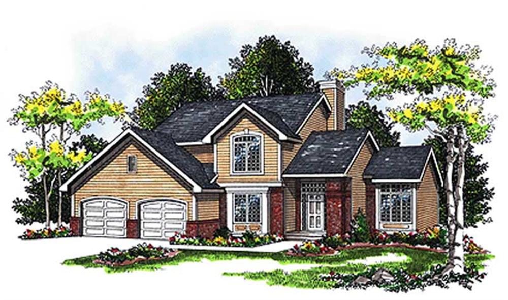 Main image for house plan # 17069