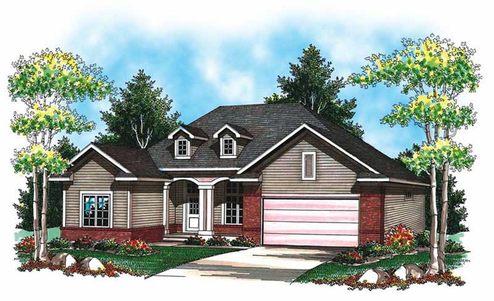 Main image for house plan # 19475