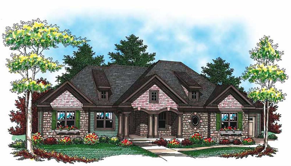 Main image for house plan # 19486