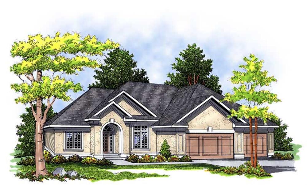 Main image for house plan # 13544