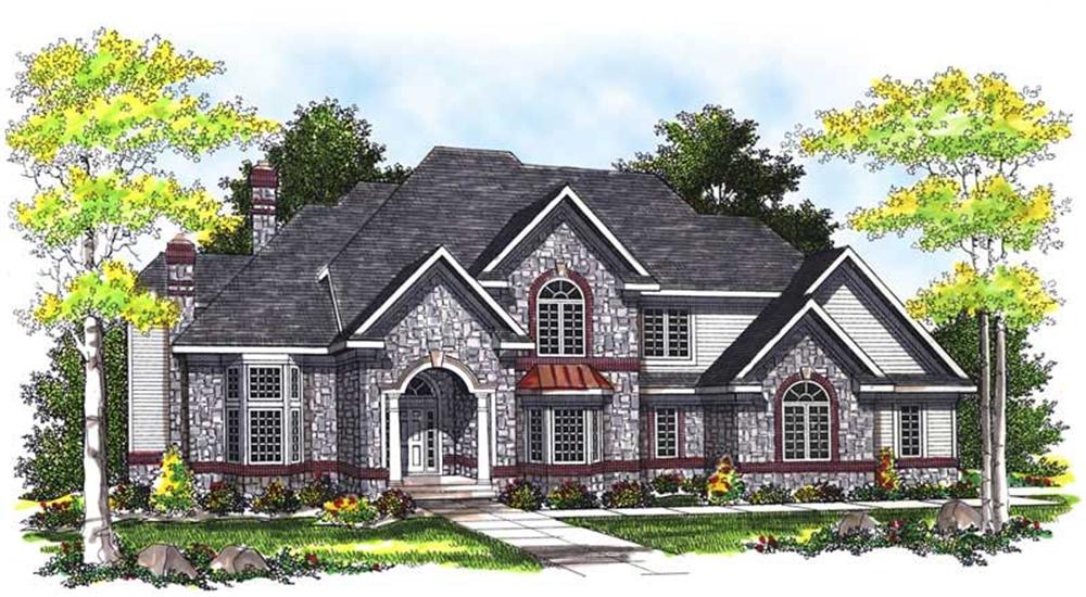 Main image for house plan # 13483