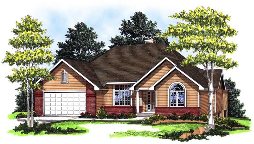 Main image for house plan # 13310
