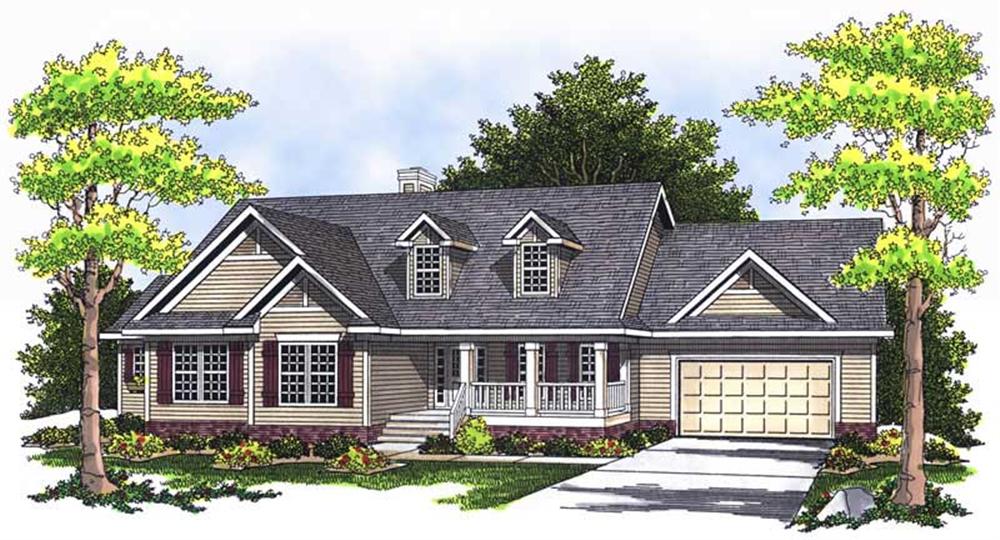 Main image for house plan # 13709