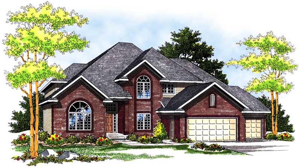 Main image for house plan # 13676