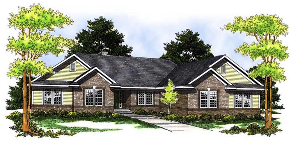Main image for house plan # 13674