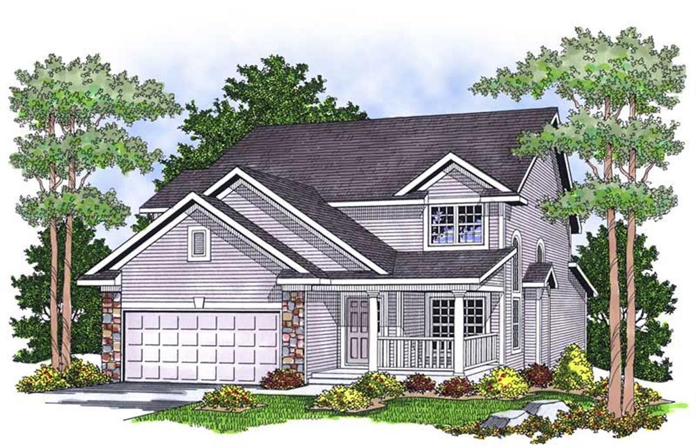 Main image for house plan # 13804