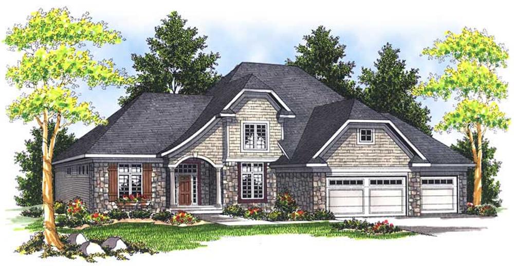 Main image for house plan # 13960
