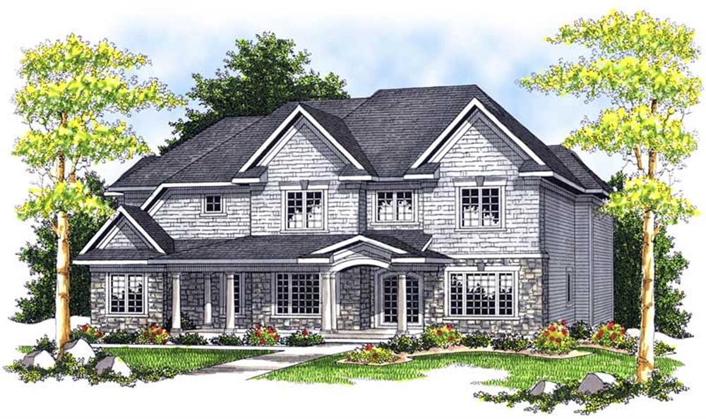 Main image for house plan # 13959