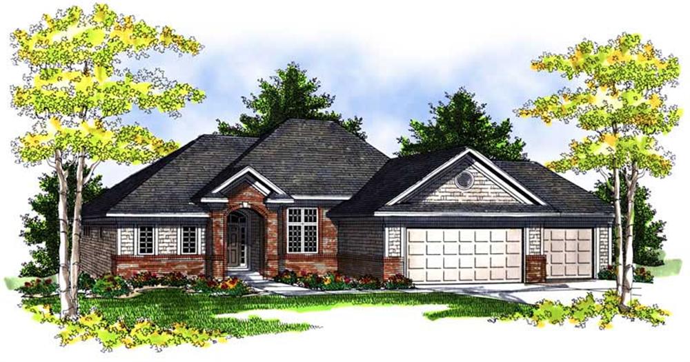 Main image for house plan # 13979