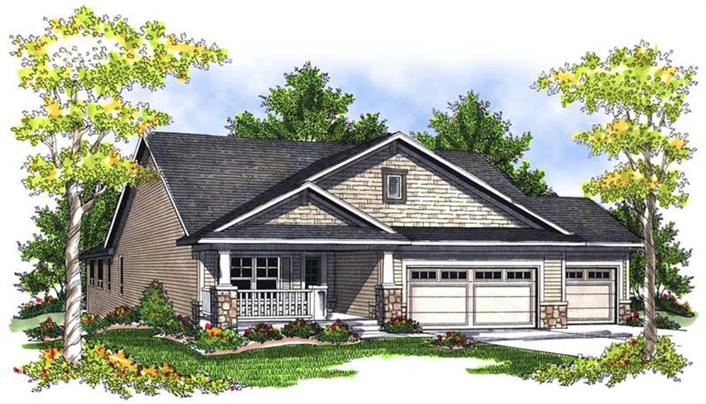 Main image for house plan # 13980