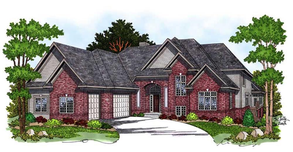 Main image for house plan # 13757