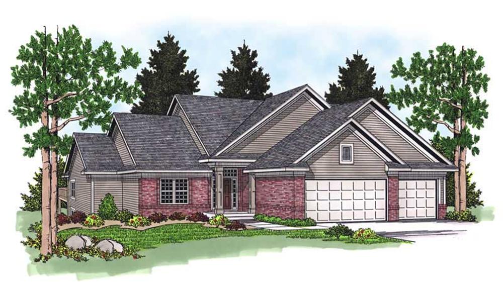 Main image for house plan # 13756