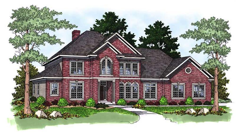 Main image for house plan # 13763