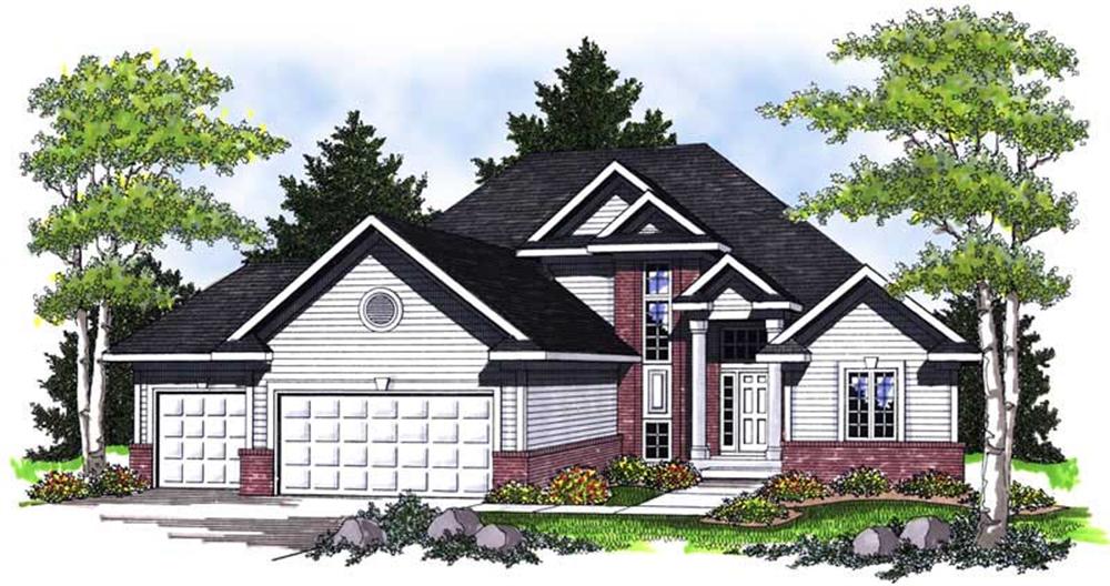 Main image for house plan # 14041