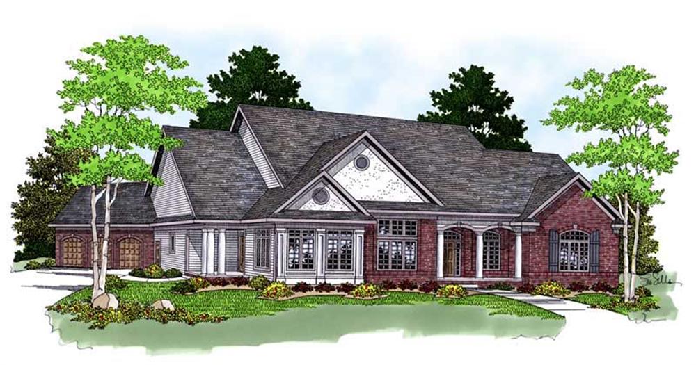 Main image for house plan # 13772