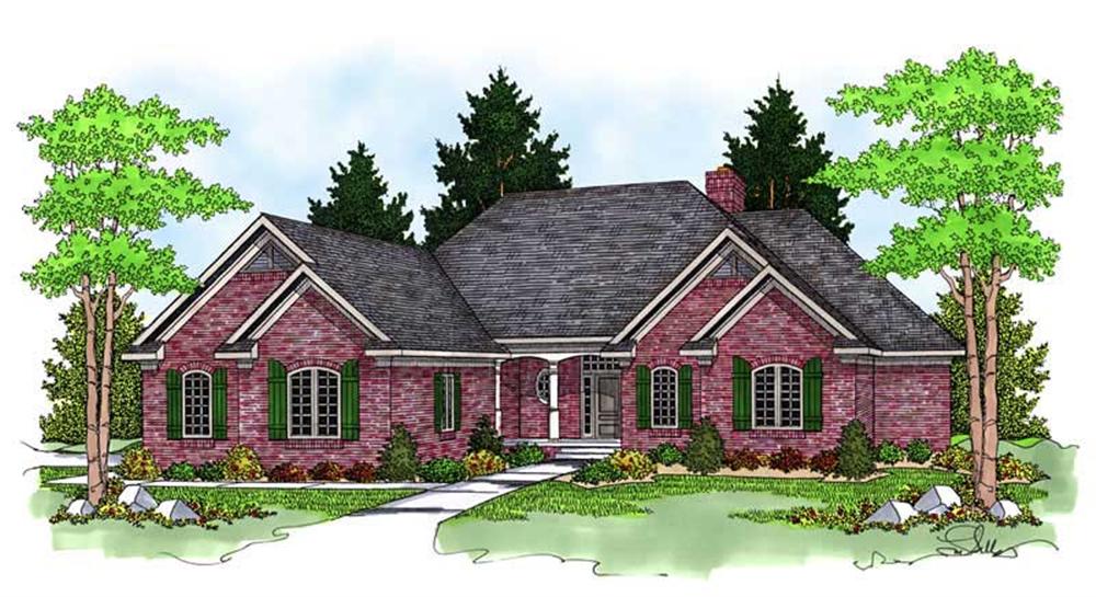 Main image for house plan # 13764