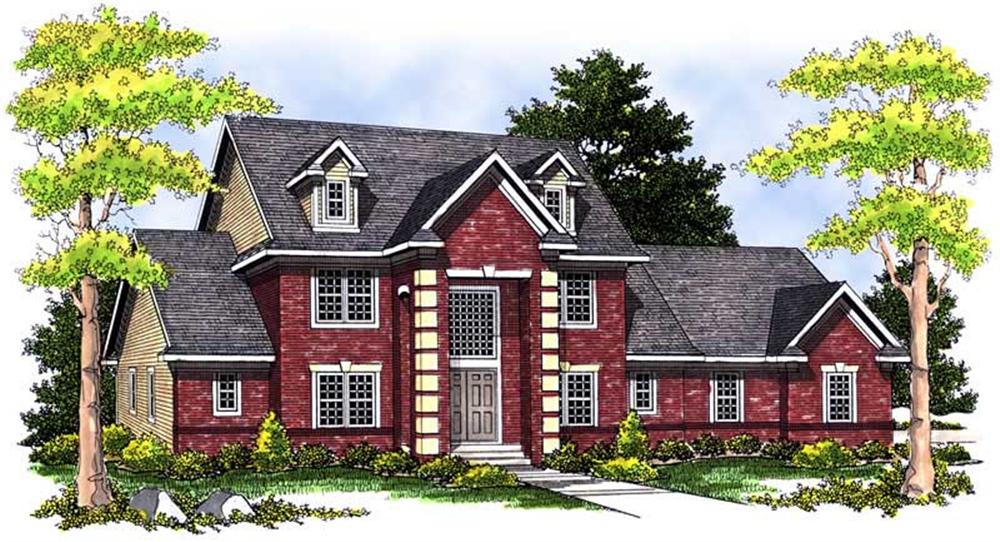 Main image for house plan # 13668