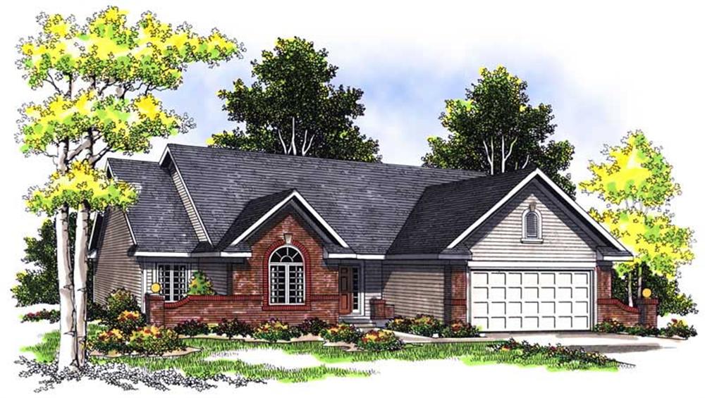Main image for house plan # 13516