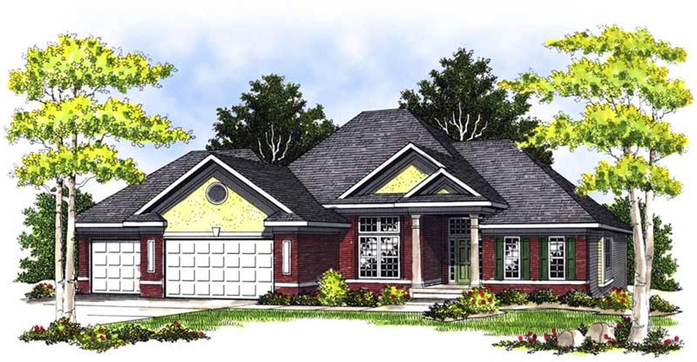 Main image for house plan # 13600