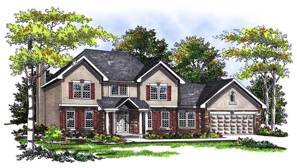 Main image for house plan # 13451