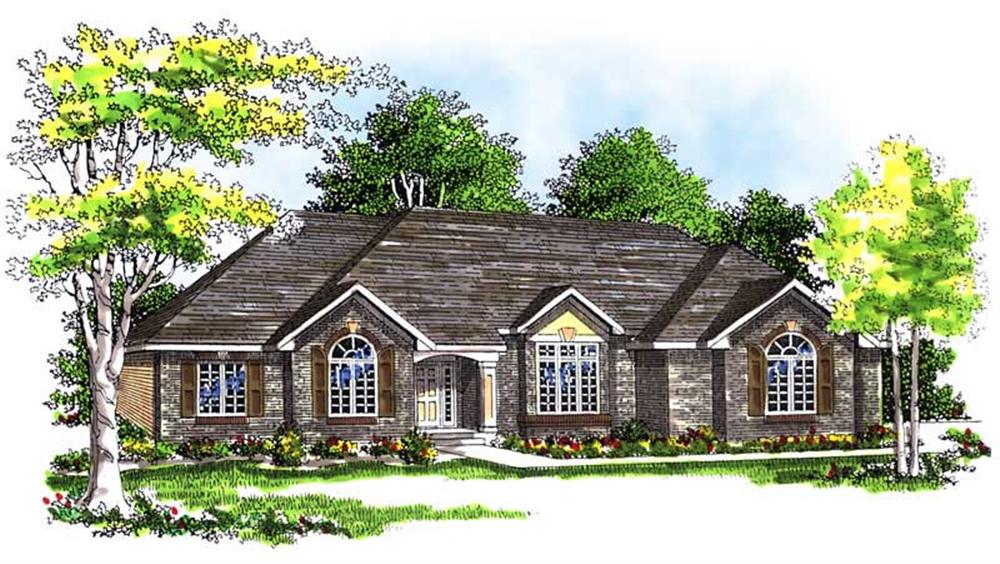 Main image for house plan # 13485