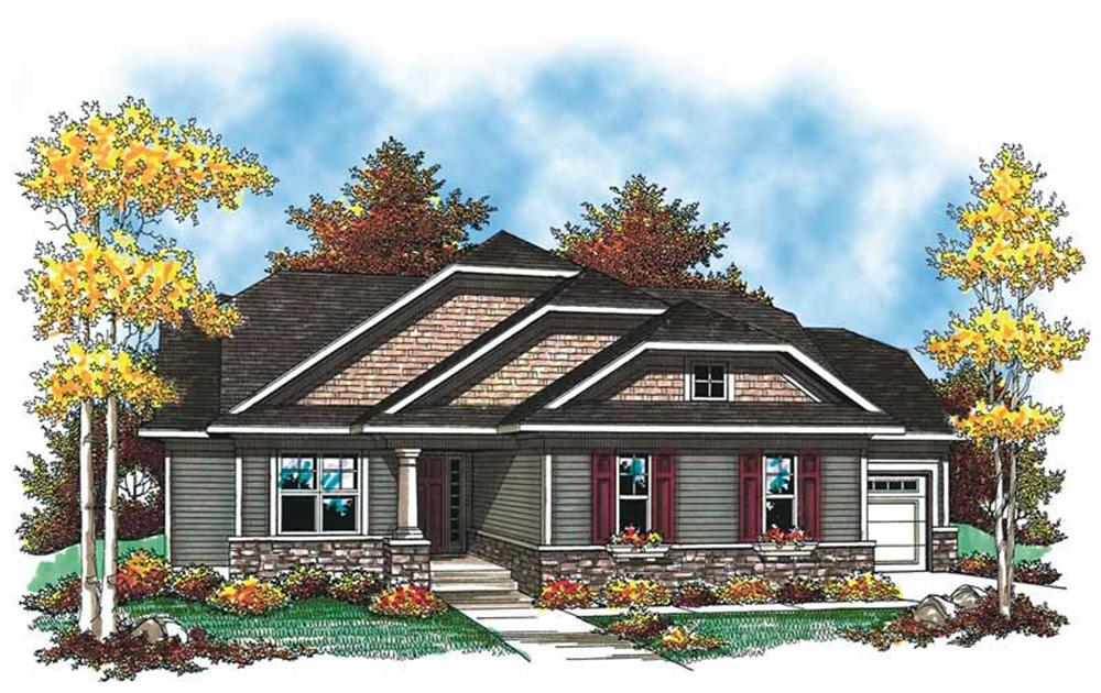 Main image for house plan # 19536