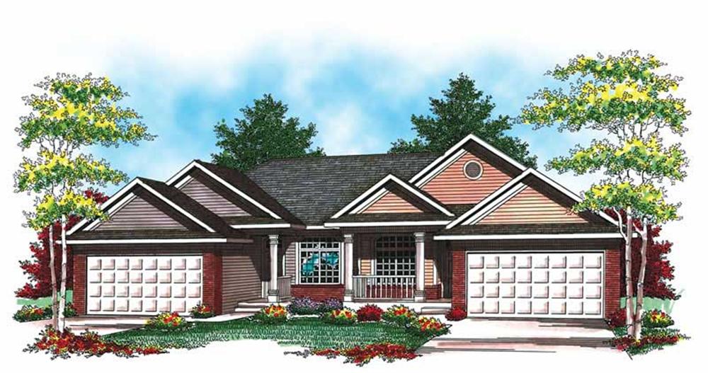 Main image for house plan # 19524