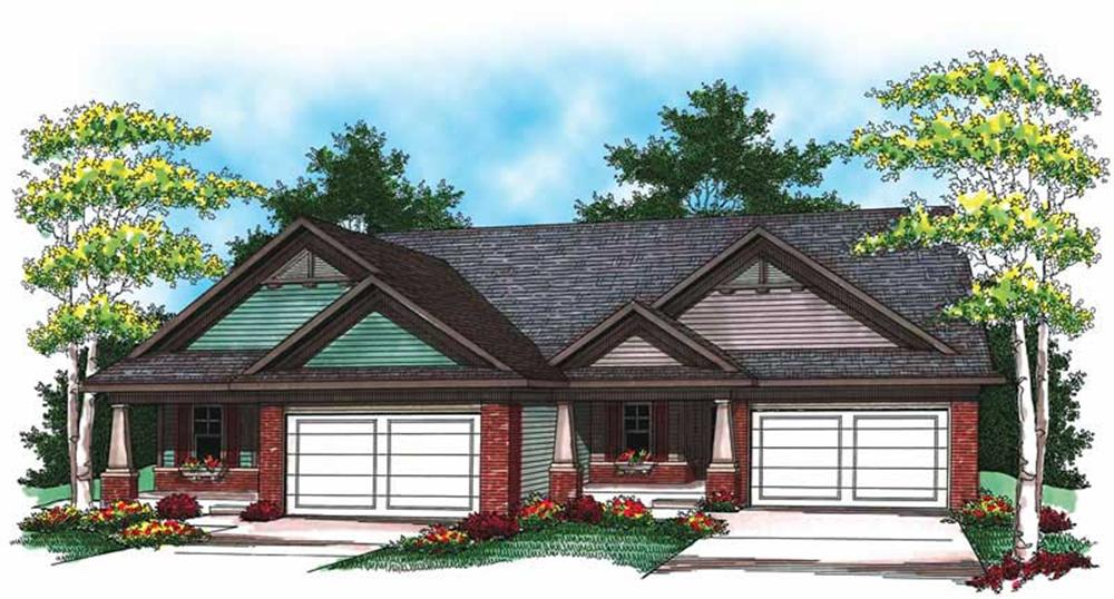 Main image for house plan # 19523