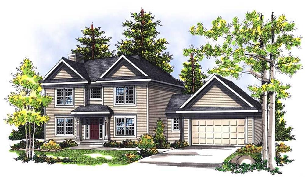 Main image for house plan # 13542