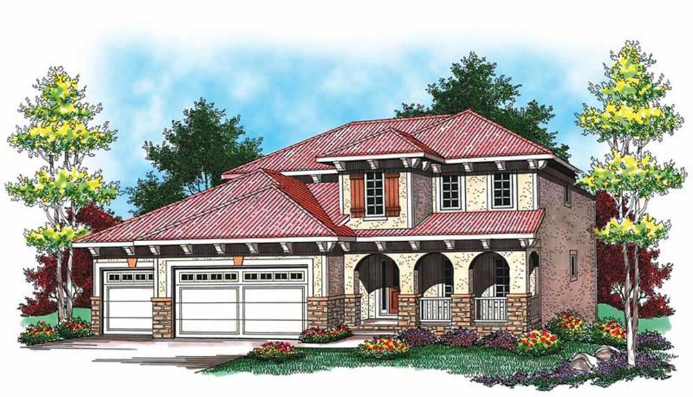 Main image for house plan # 19507