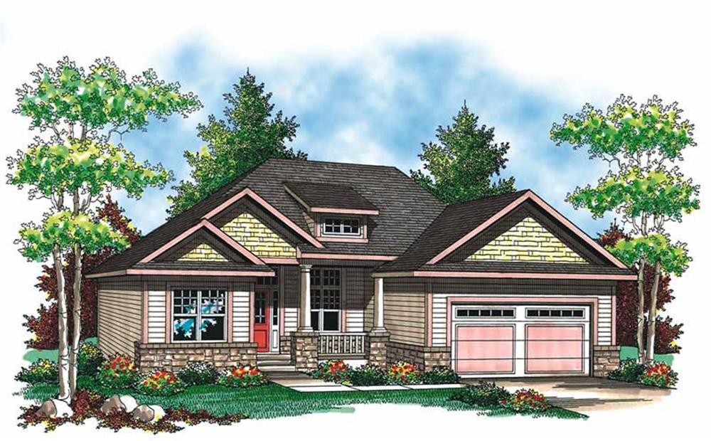 Main image for house plan # 19539