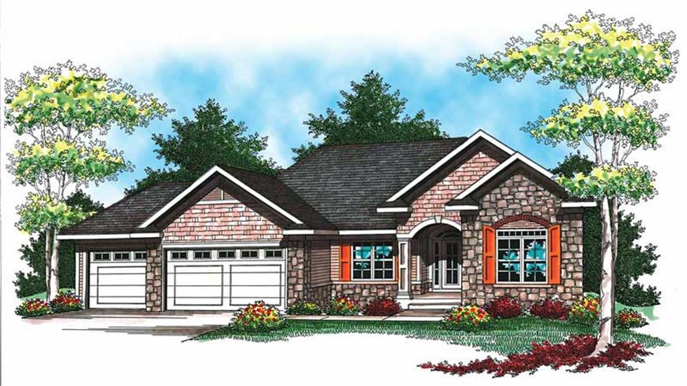 Main image for house plan # 19502